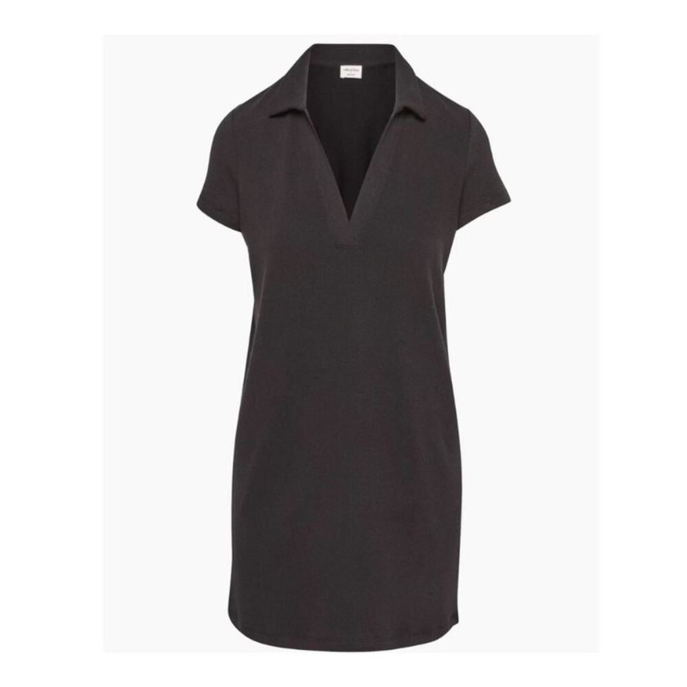 Wilfred Free Black Shirt Dress Mini Normcore Basic Loungewear Women's size Large